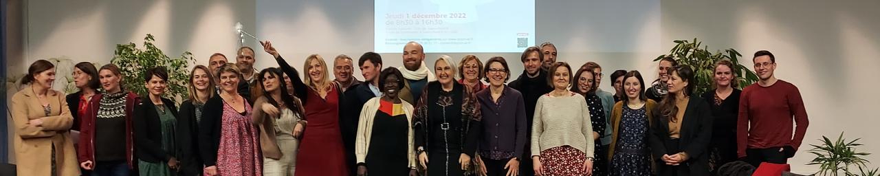 Equipe de la filière socio-éducative de l'EPSM de l'agglomération lilloise
