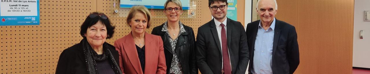 Visite de Mme Bourguignon
