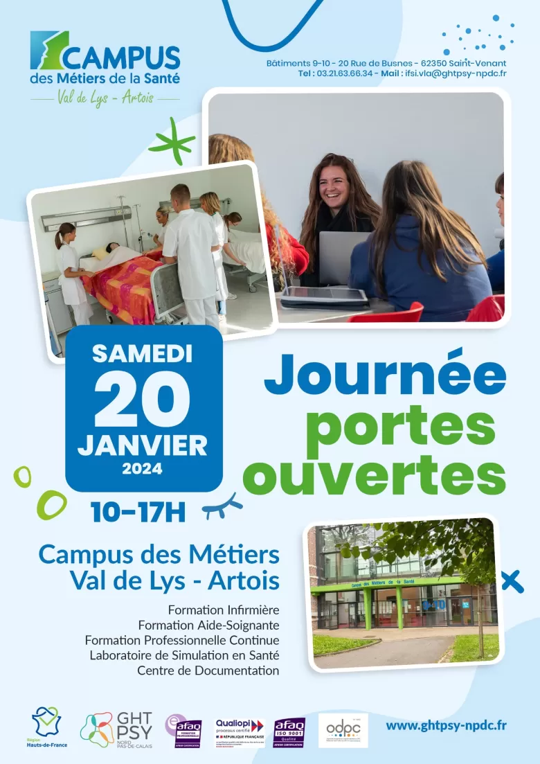 Portes Ouvertes Campus des métiers de la santé