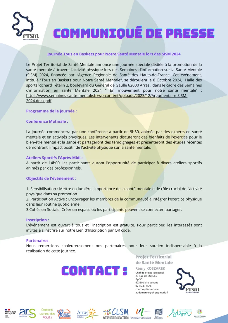 Communiqué de presse - SISM 2024 -PTSM