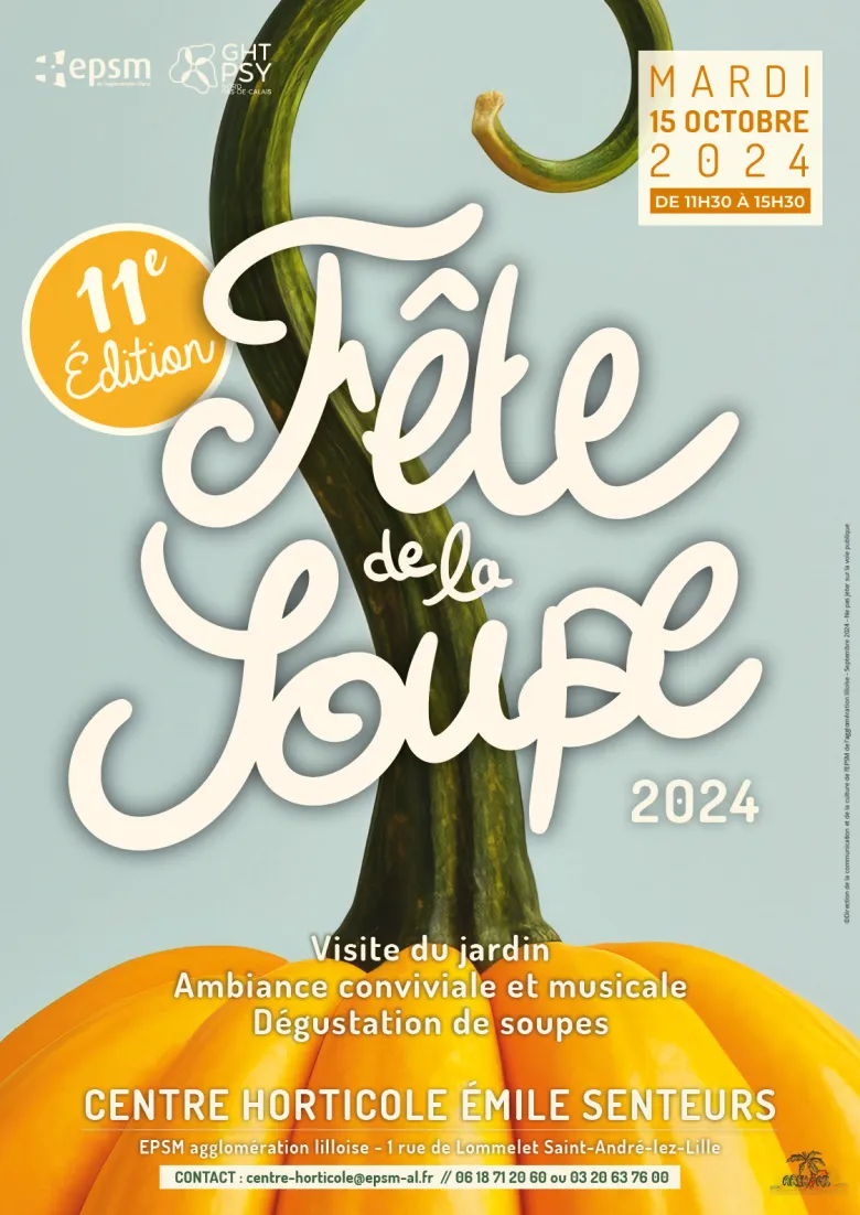 Fête de la soupe 2024 flyer recto