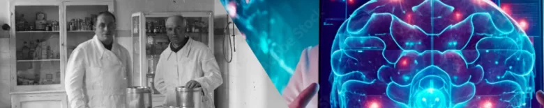 photo ancienne et photo futuriste