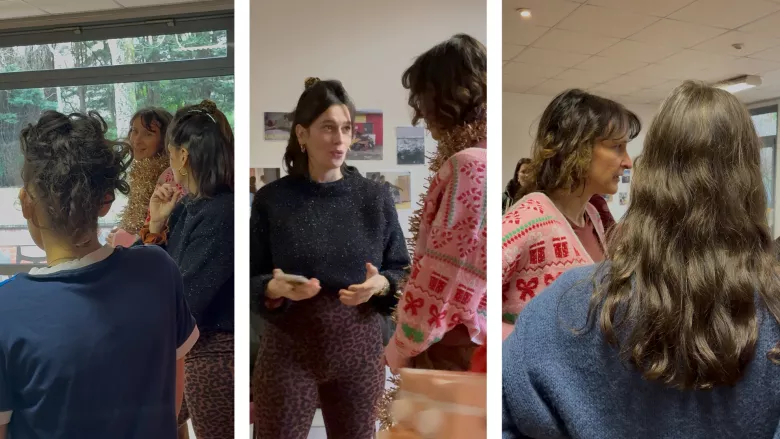 personnes en train de discuter