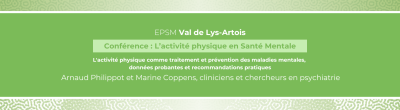 L'activité physique en santé mentale